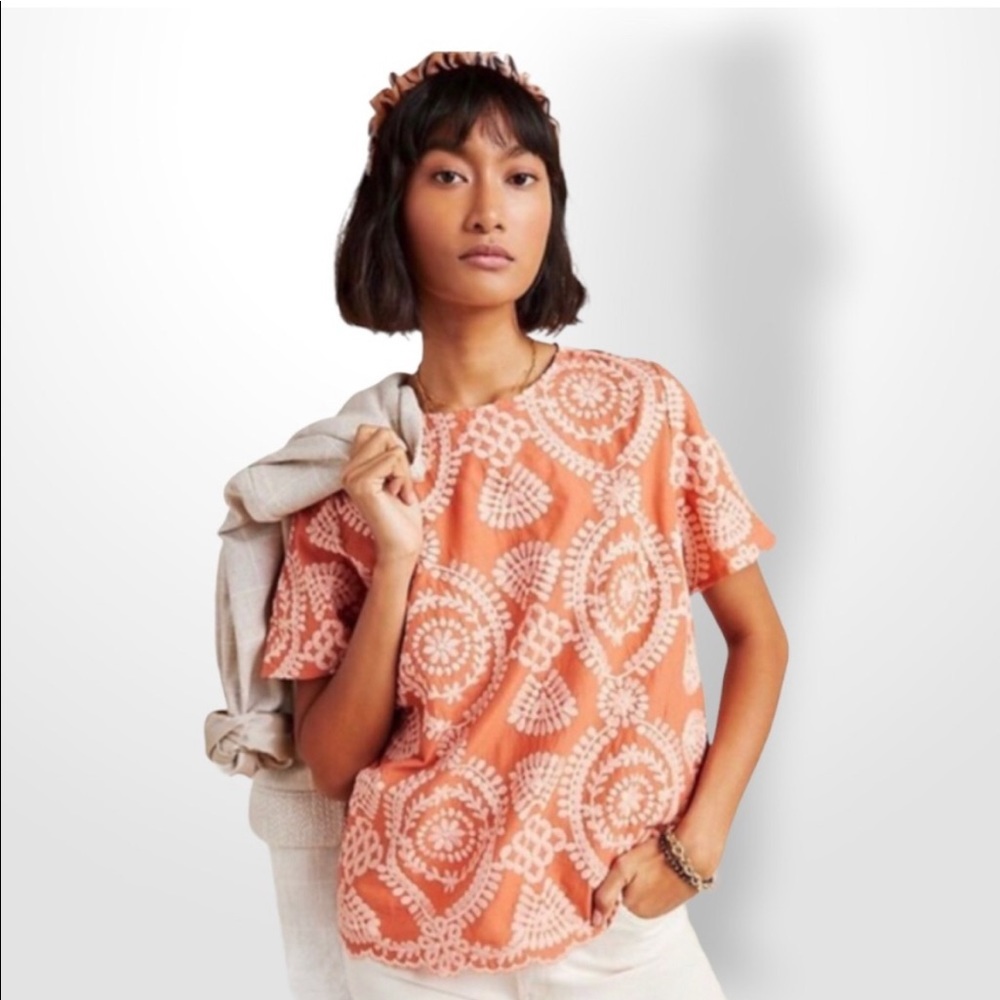 Anthropologie top NWT Eri + Ali
